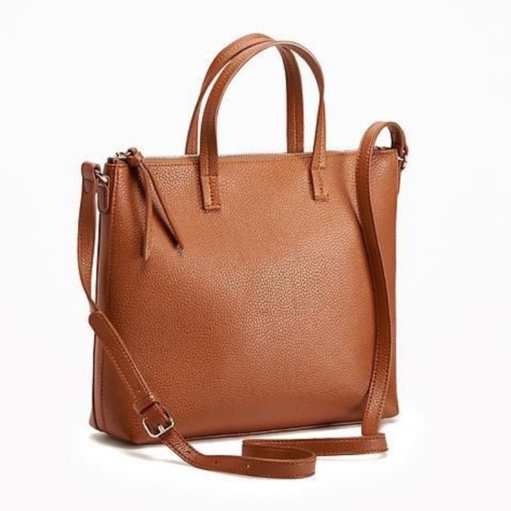 old navy faux leather bag